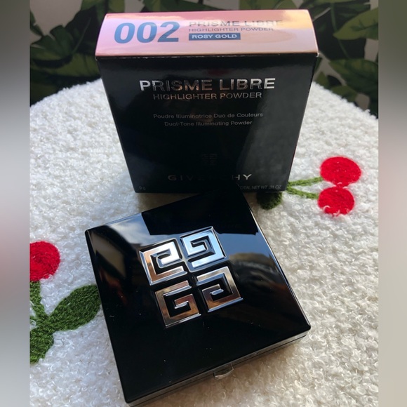 NEW!! GIVENCHY Prisme Libre Highlighter Powder: Rosy Gold (9g/.31 oz) - Picture 2 of 8